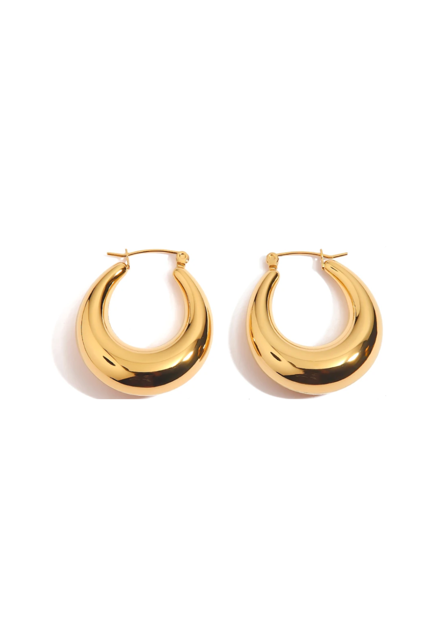 The Tori Gold Hoop Earring