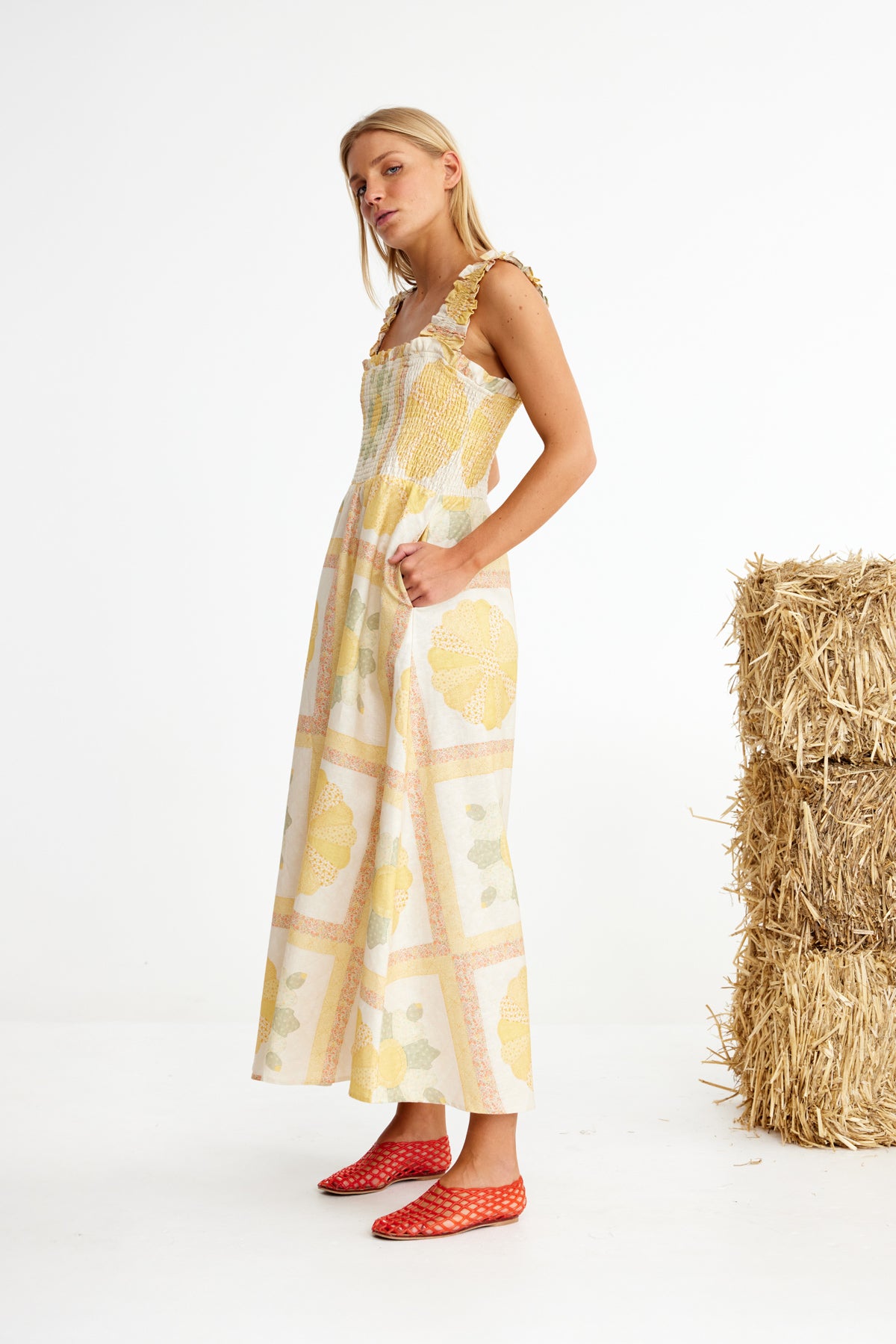 Straw Bale Dress