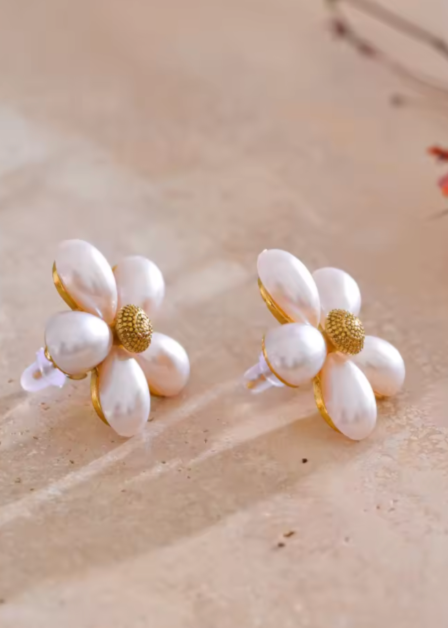 The Petal Pearl Earring