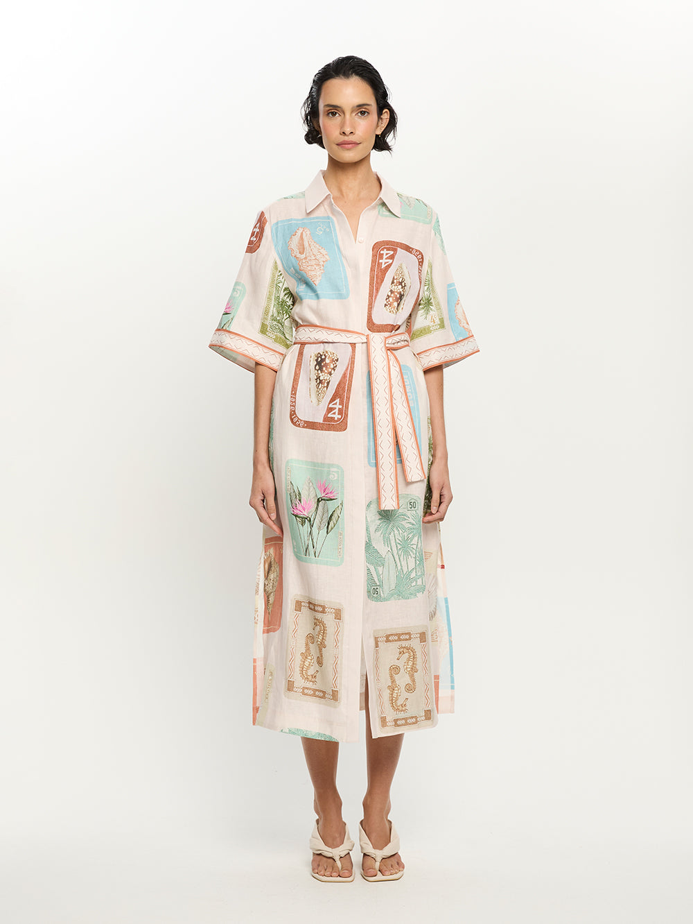 Coastline Shirt Dress