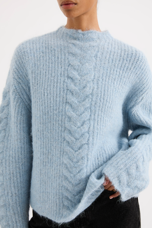 Sky Paige Cable Knit