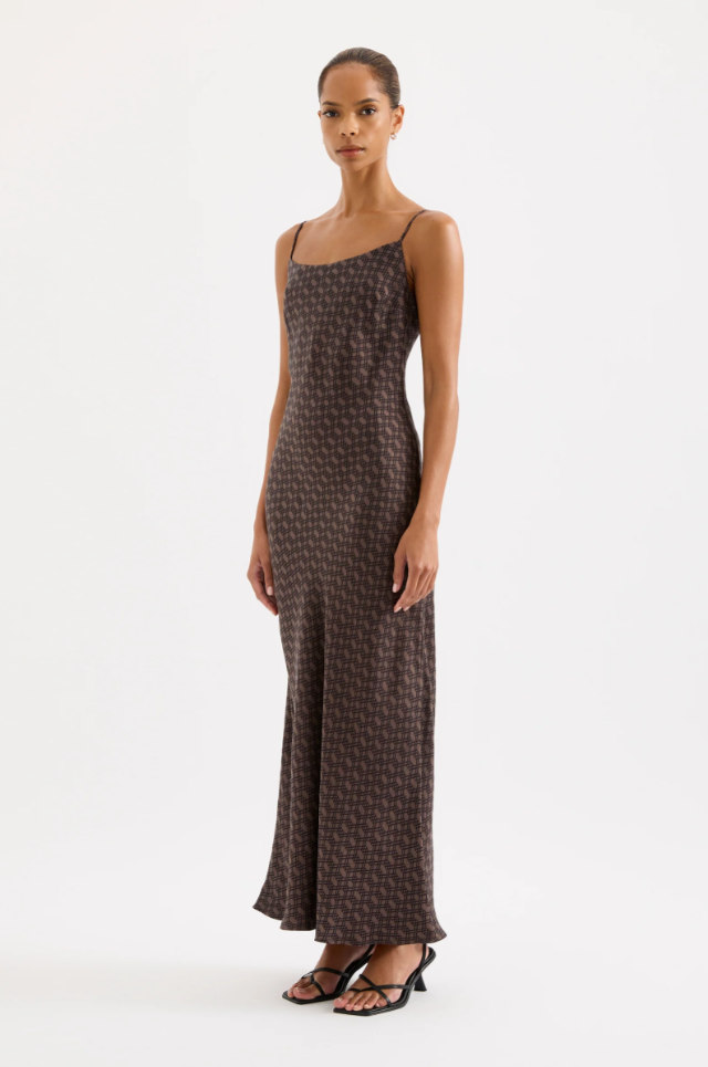 Yasmeen Slip Maxi Dress In Yasmeen