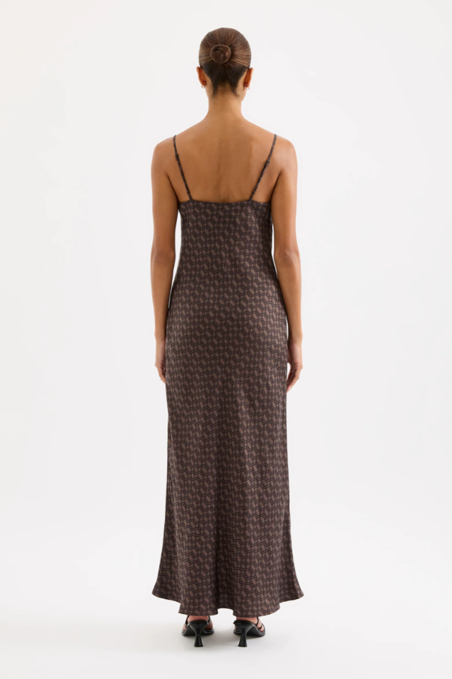 Yasmeen Slip Maxi Dress In Yasmeen