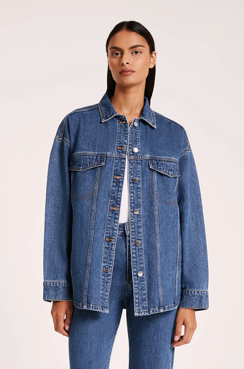 Nude Lucy Organic Denim Jacket Momera Goondiwindi