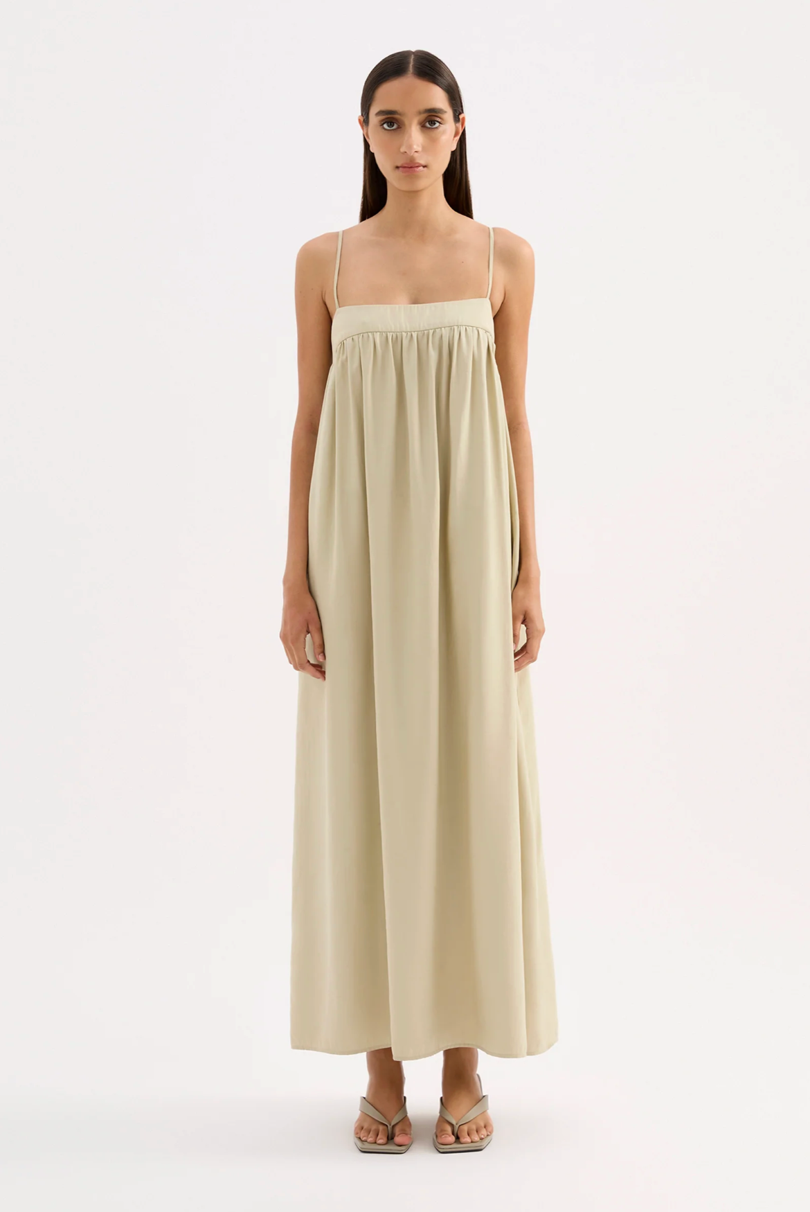 Sienna Maxi Dress in Artichoke