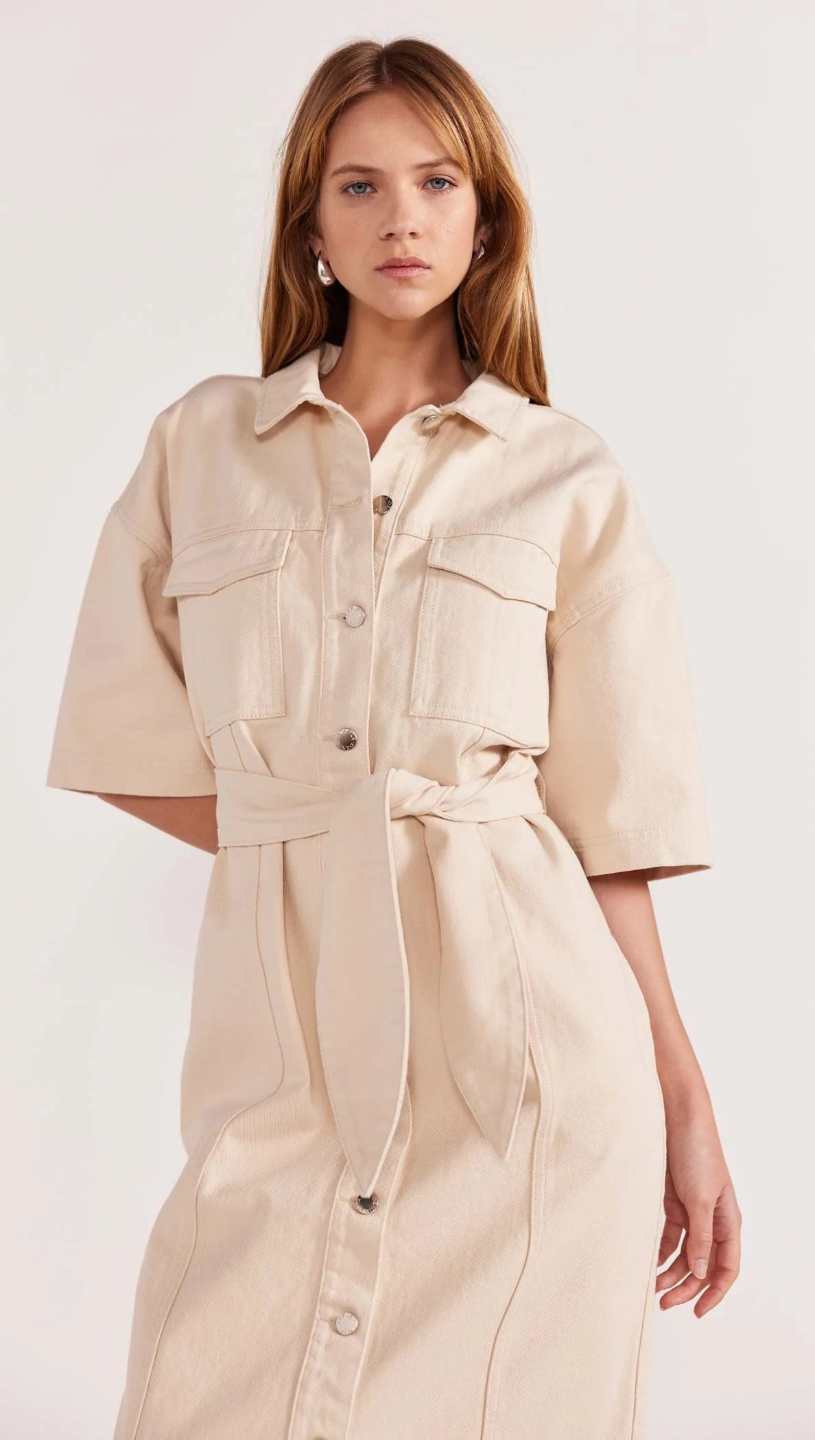 Innes Denim Midi Dress