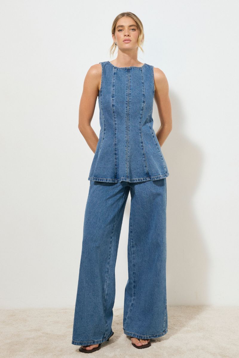 Nomada Denim Top