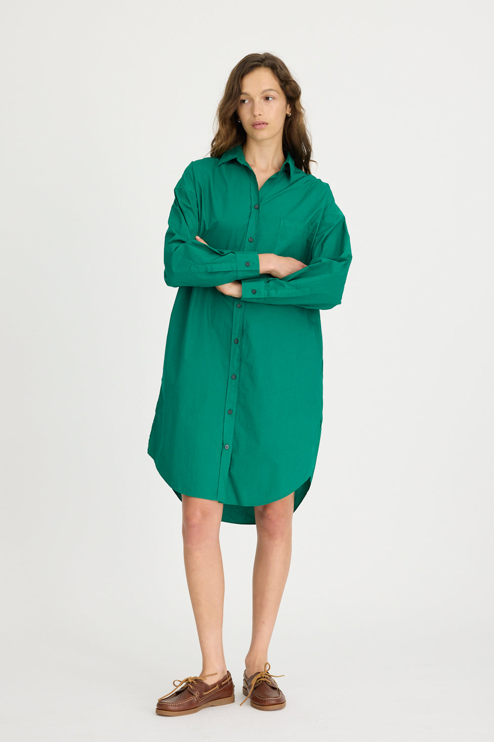 Chiara Midi Dress Verdant