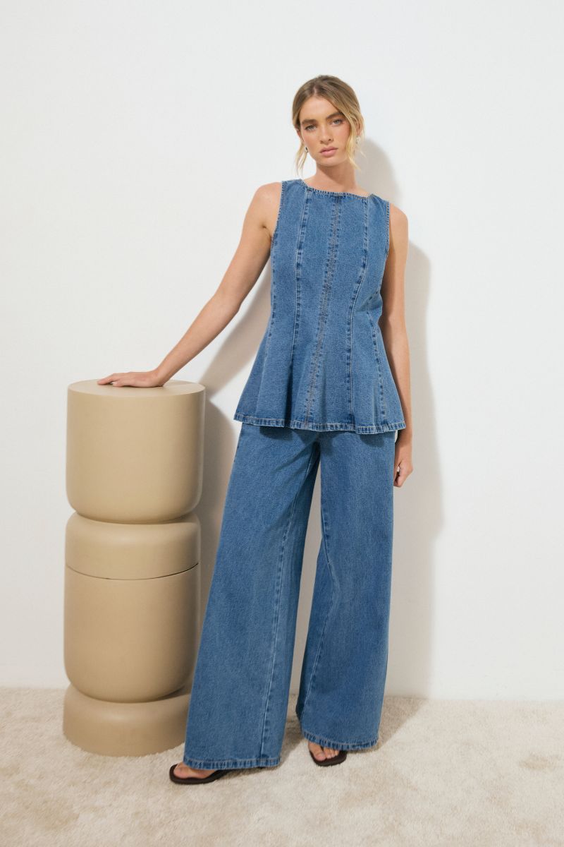 Nomada Denim Top