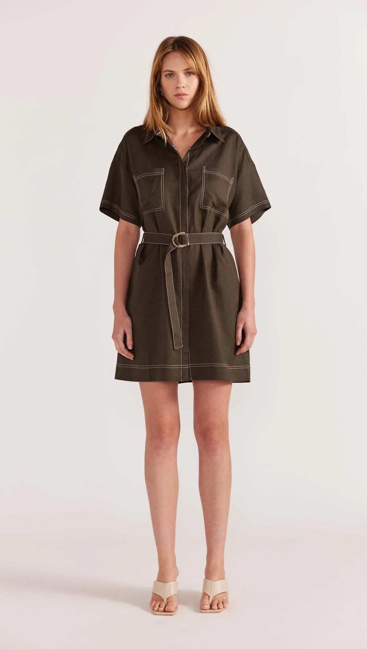 Saskia Mini Shirtdress