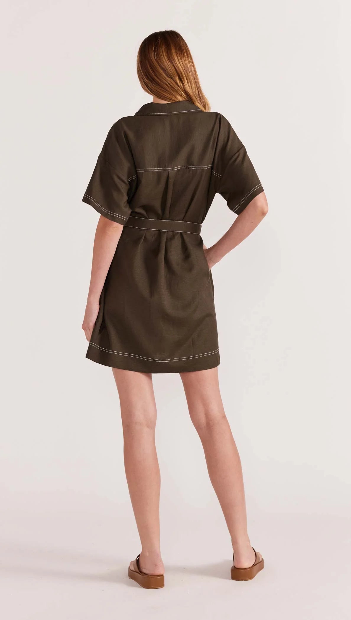 Saskia Mini Shirtdress