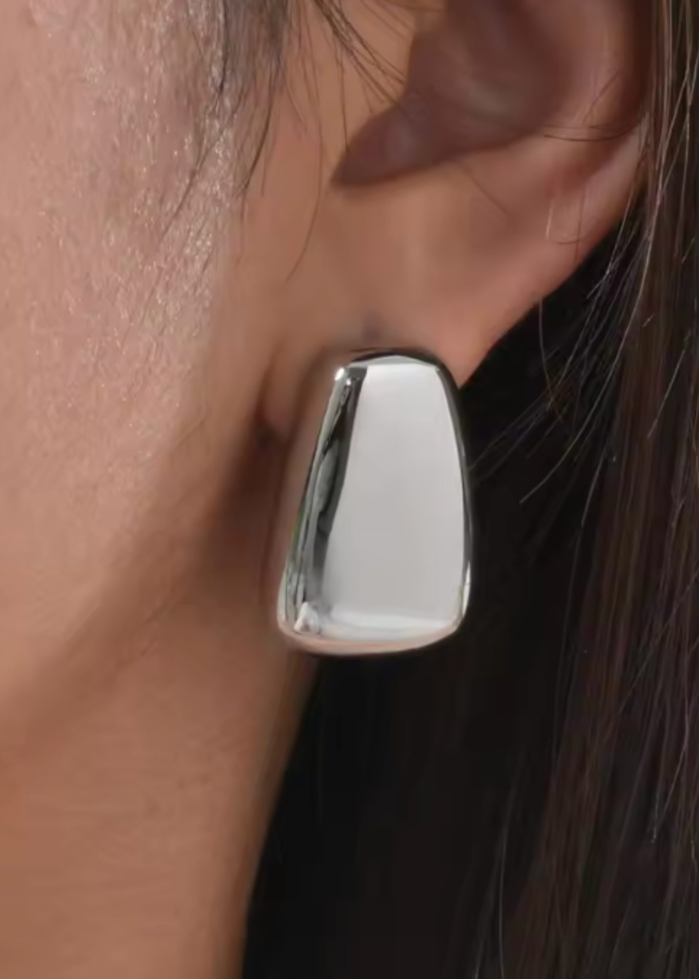 The Sir Earring in Silver