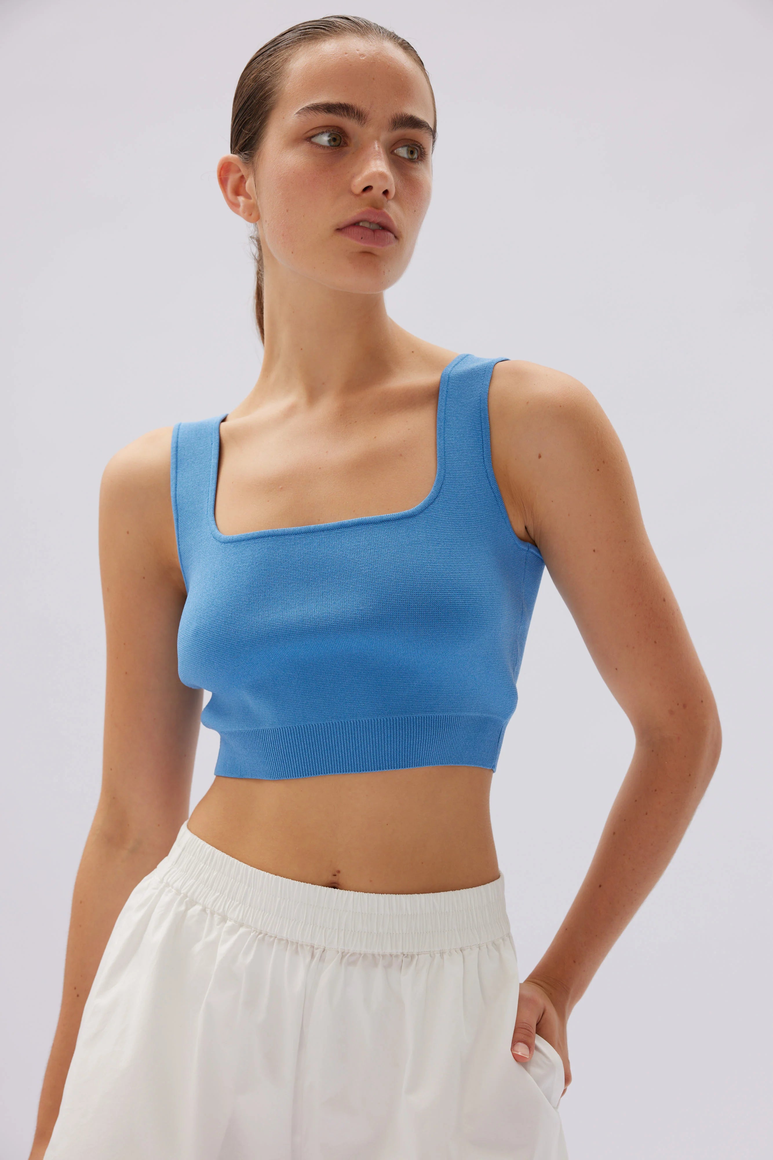 LMND Bralette in Blue at Momera Goondiwindi