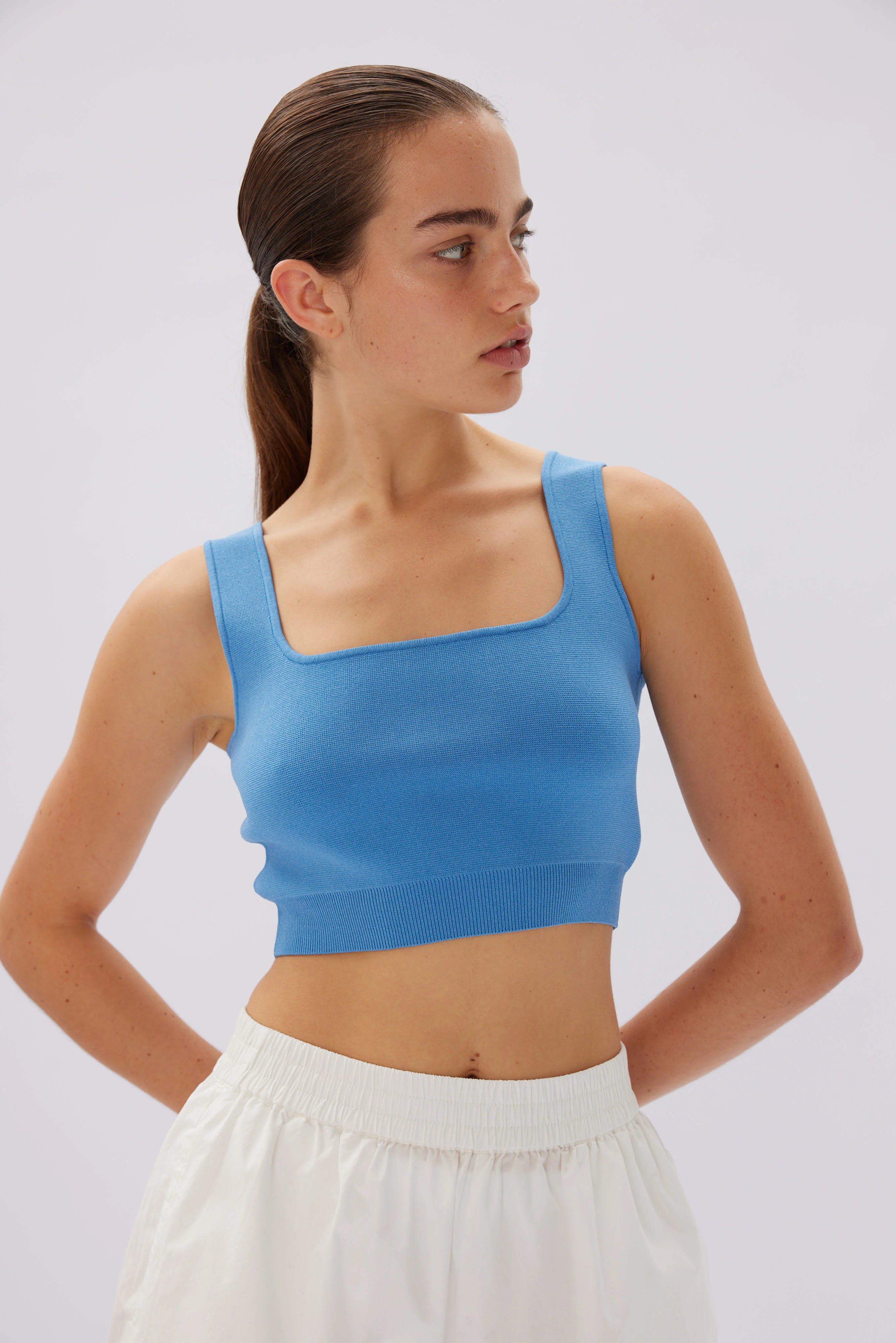 LMND Bralette in Blue at Momera Goondiwindi