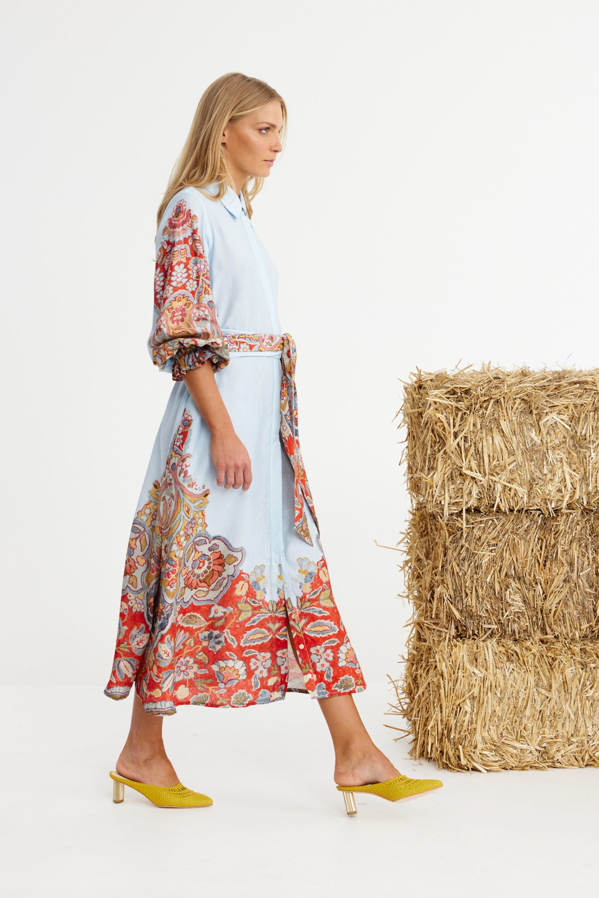 Championship Ribbon Midi Dress
