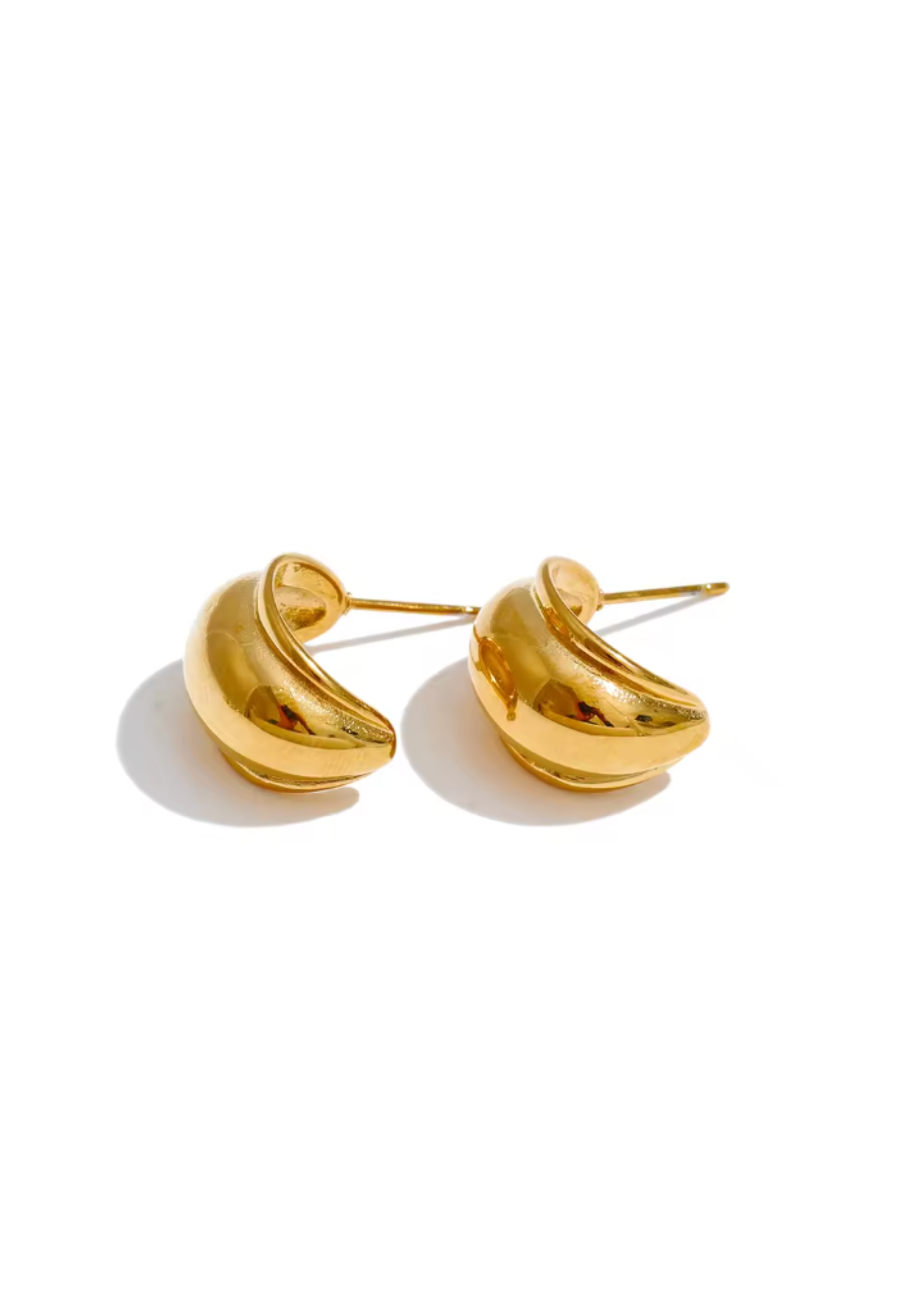 The Prim Earring in Gold
