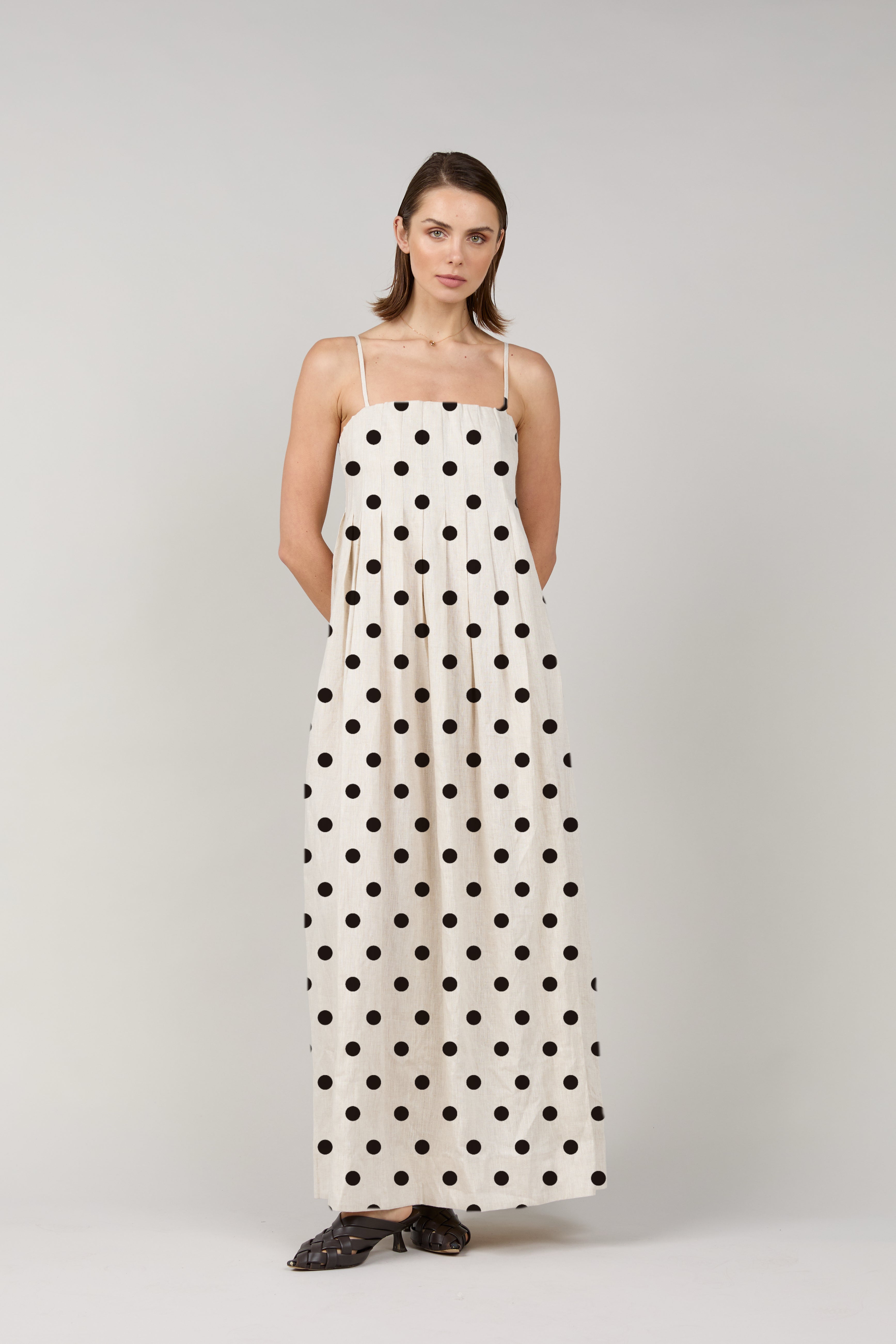 Marni Polka Maxi Dress