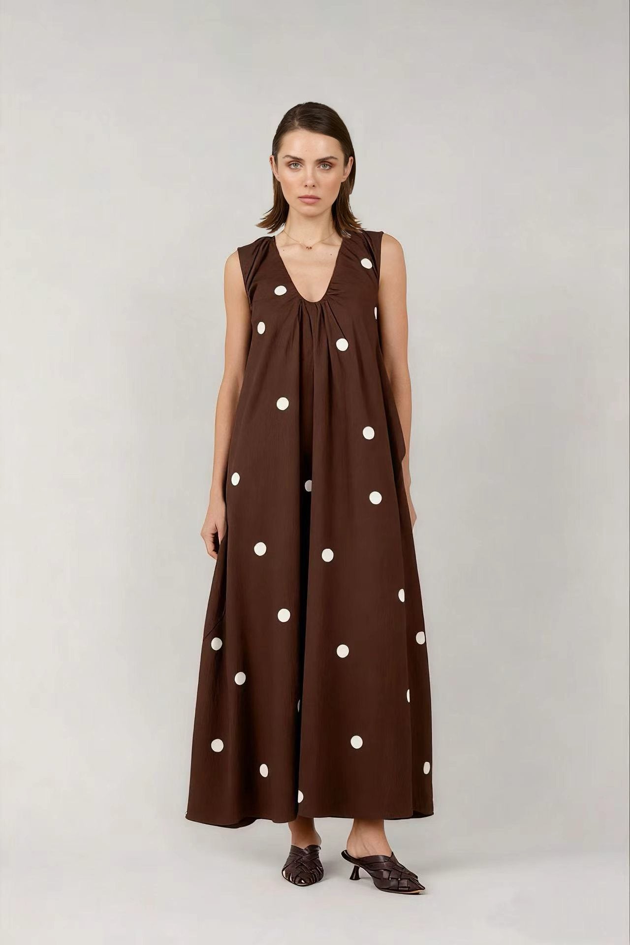 Sydney Polka Maxi Dress