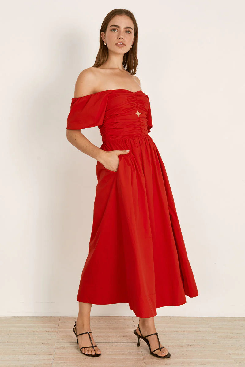 Mon Renn Fate Midi Dress Momera Goondiwindi 
