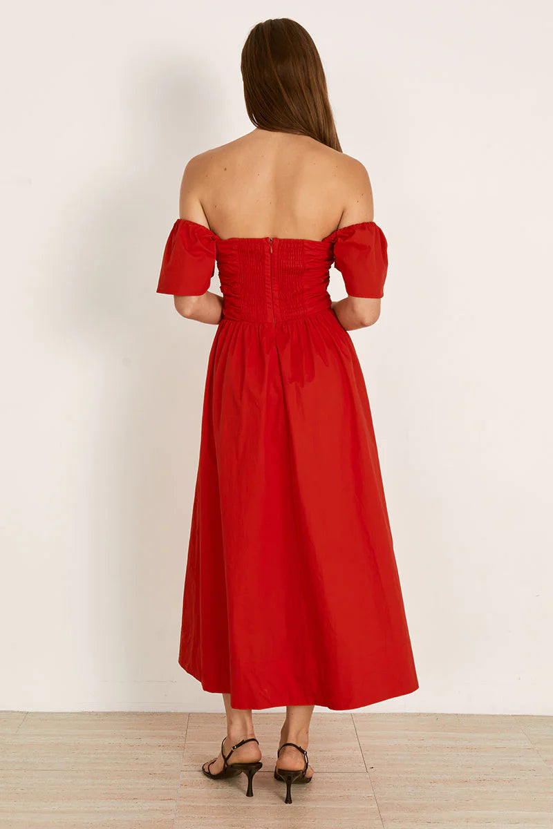 Mon Renn Fate Midi Dress Momera Goondiwindi 