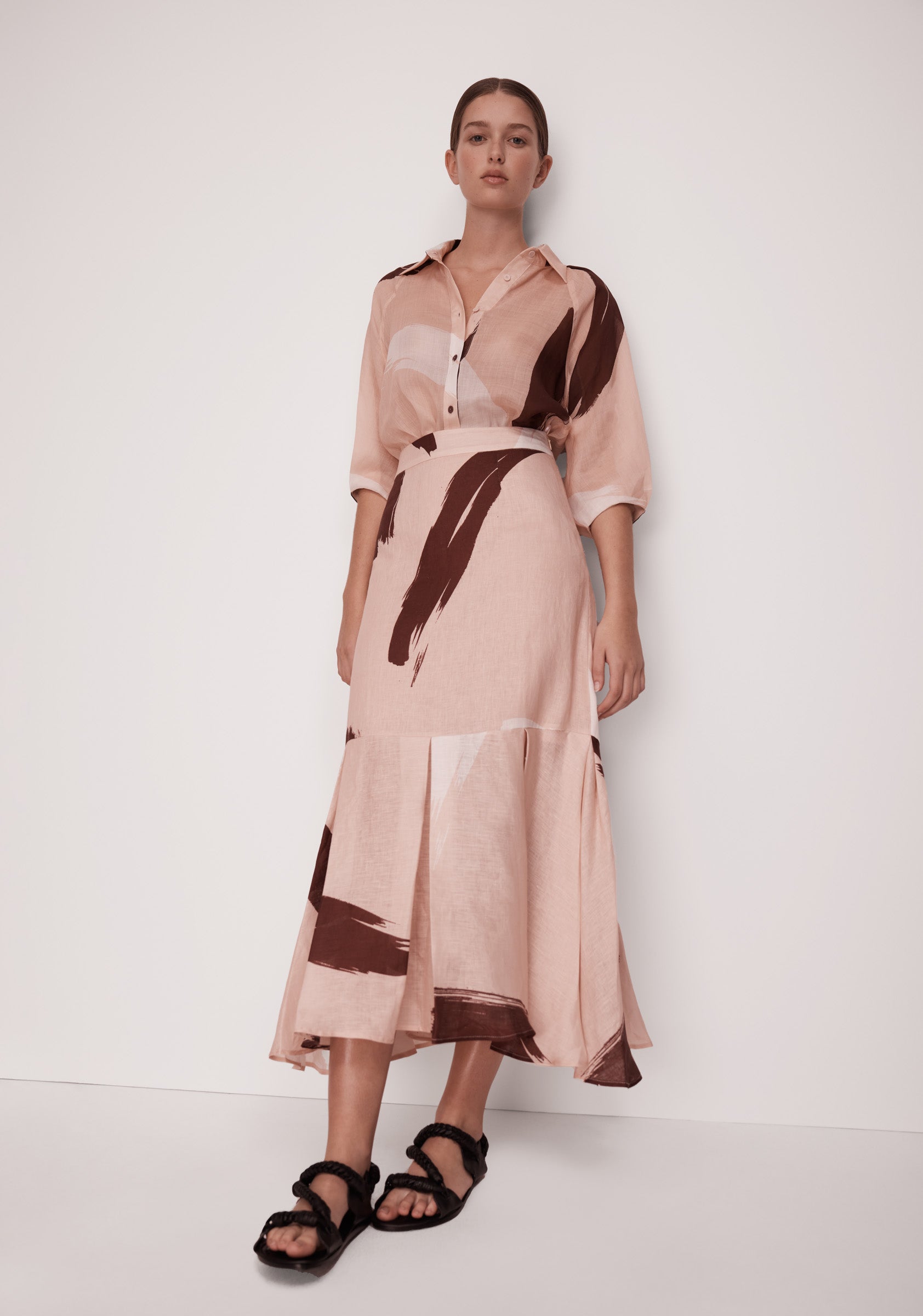 Morrison Etienne Linen Skirt Momera Goondiwindi 