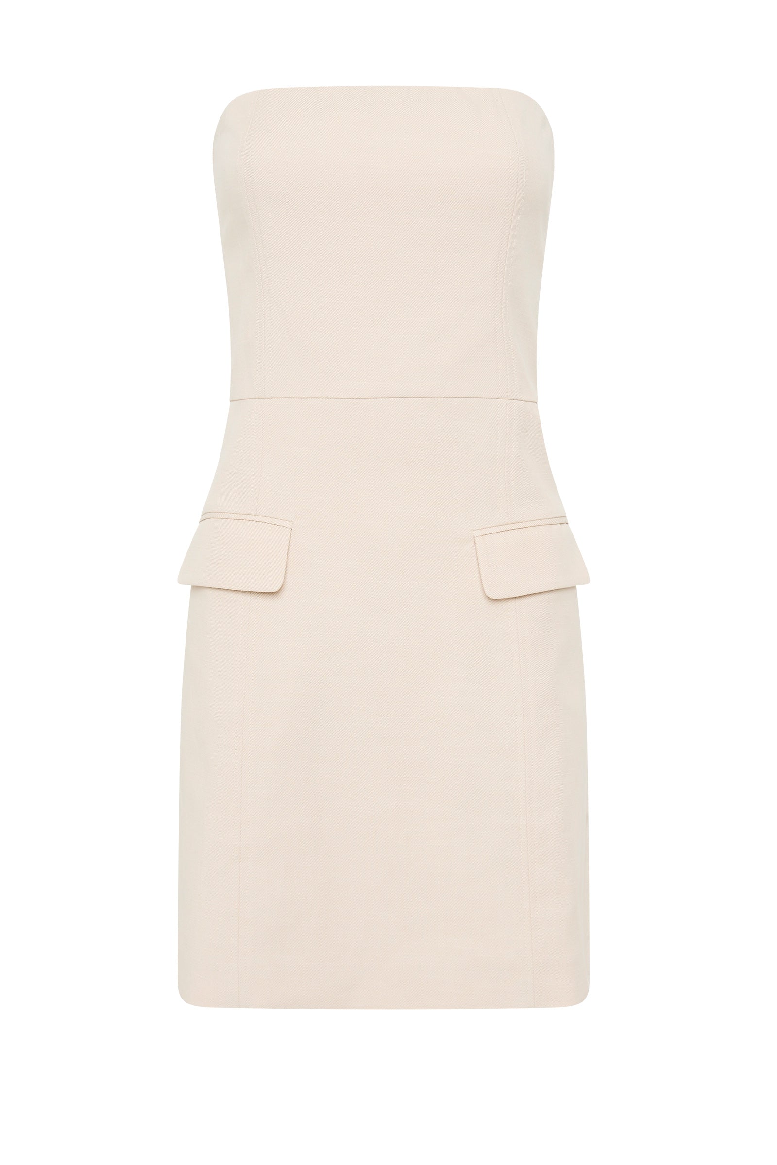 Agnes Mini Dress in Cream