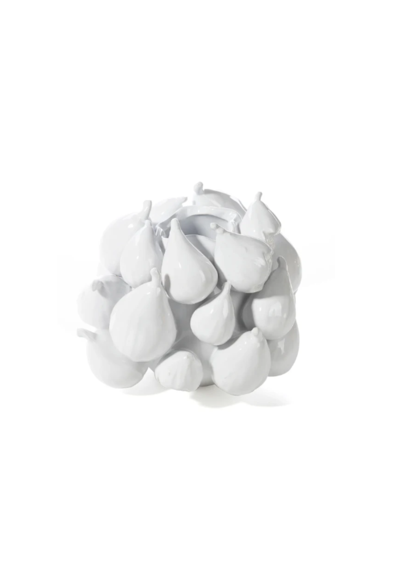 Fig Vase in White