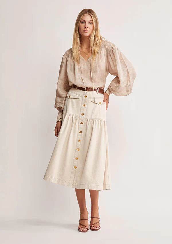 Oasis Denim Skirt