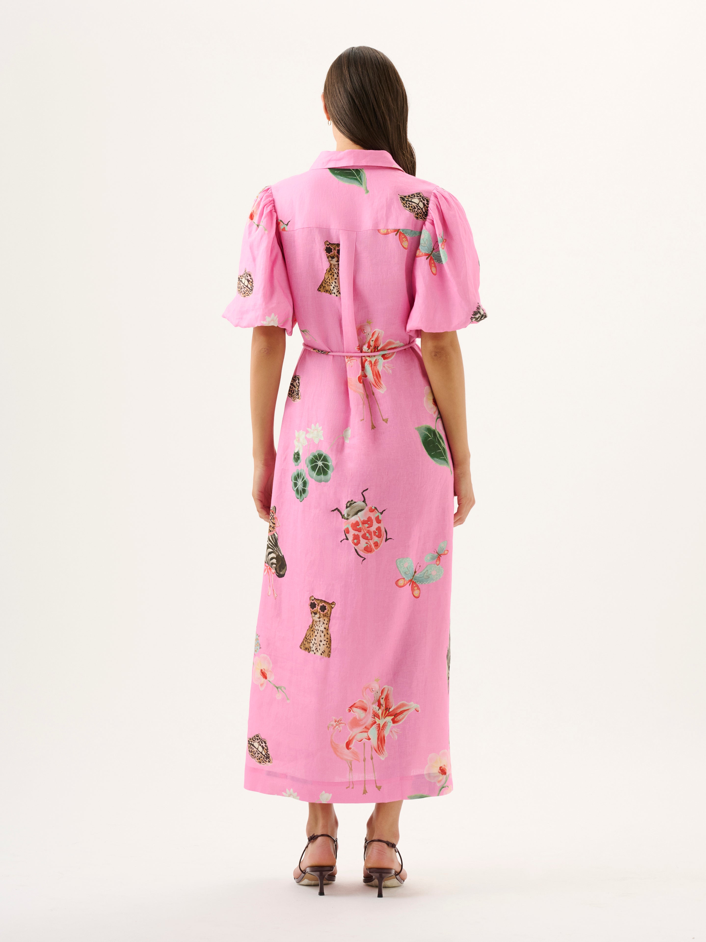 Berkeley Dress in Jungle Amour