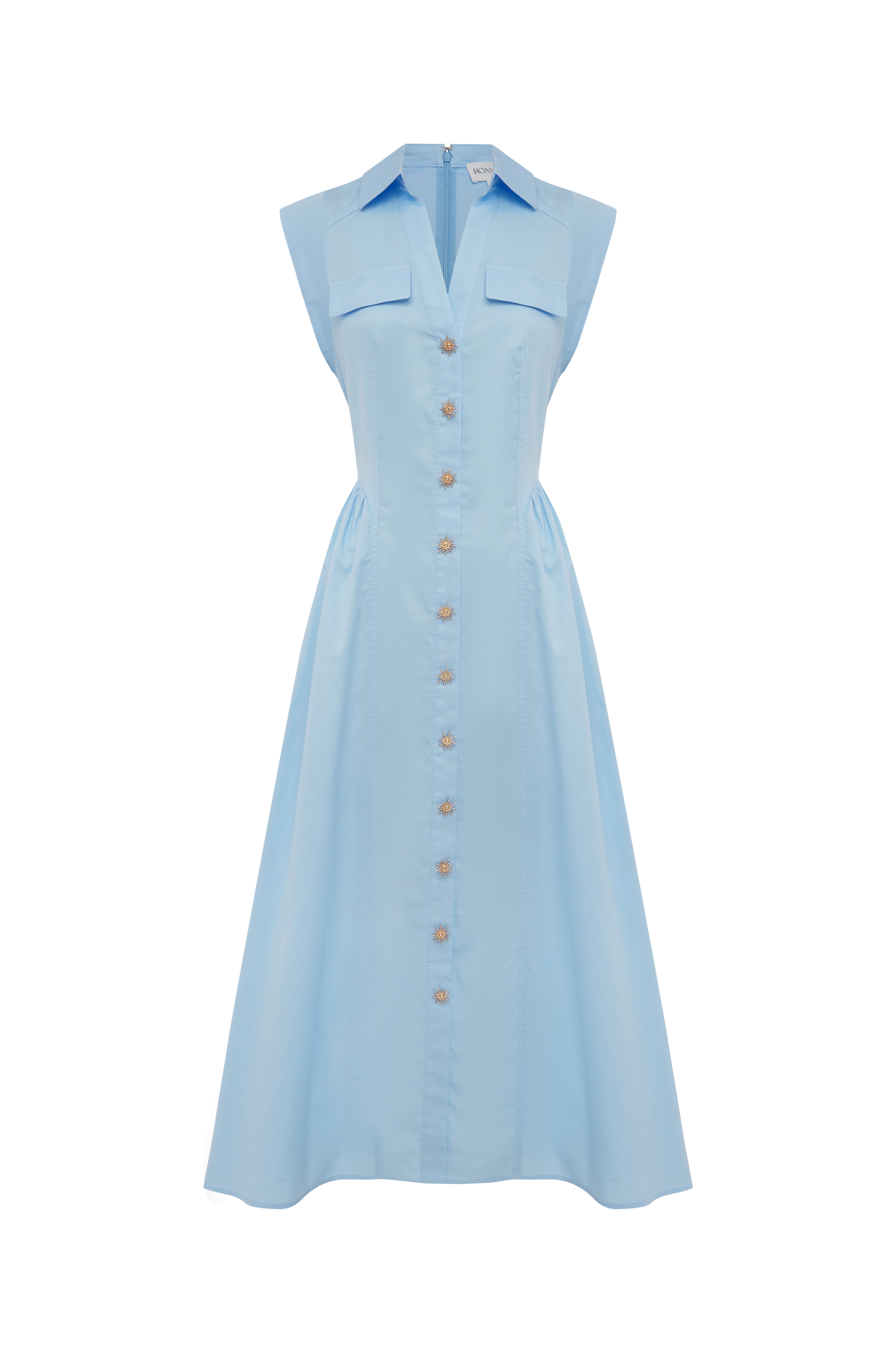 Skylar Dress in Blue