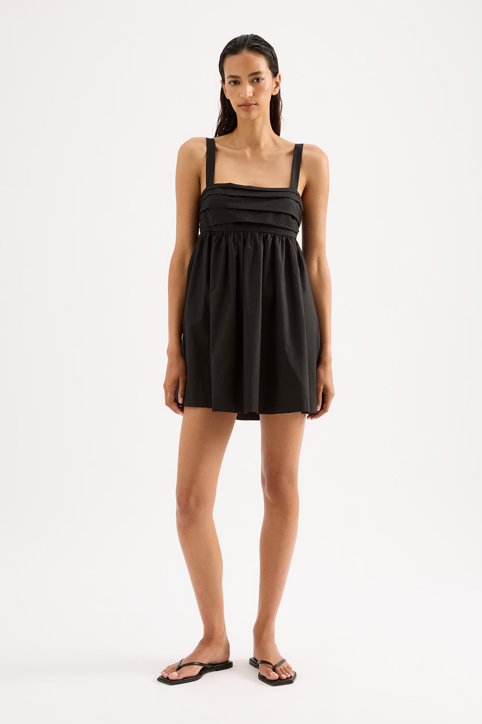 Drea Mini Dress in Black