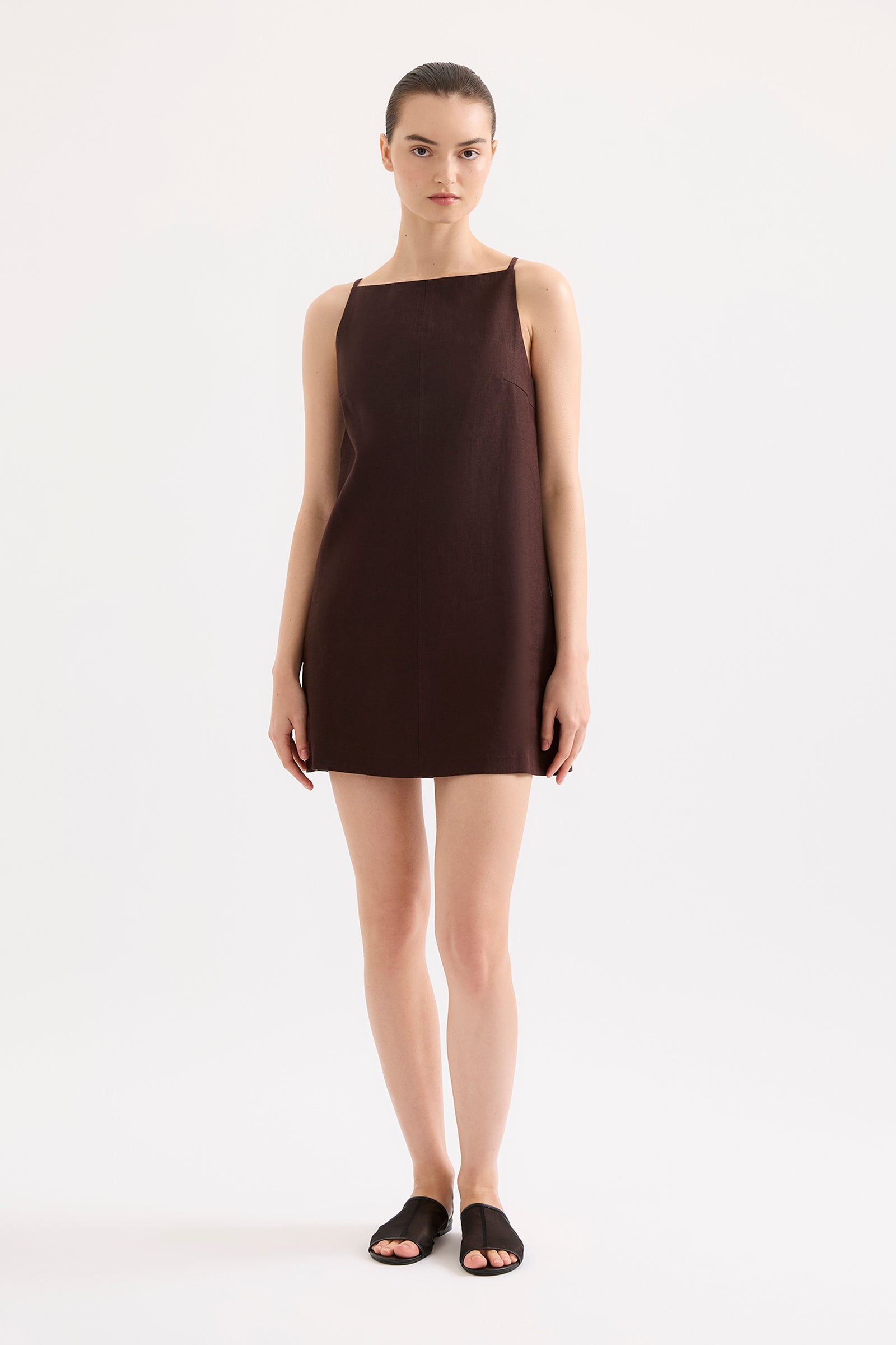 Mia Linen Mini Dress