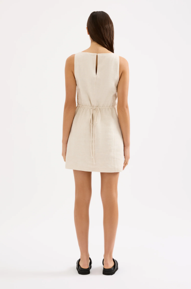 Aliya Linen Mini Dress