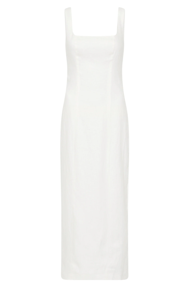 Monroe Linen Midi Dress