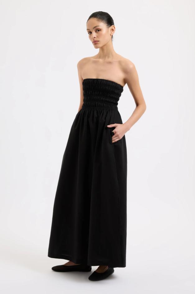 Zuri Maxi Dress in Black