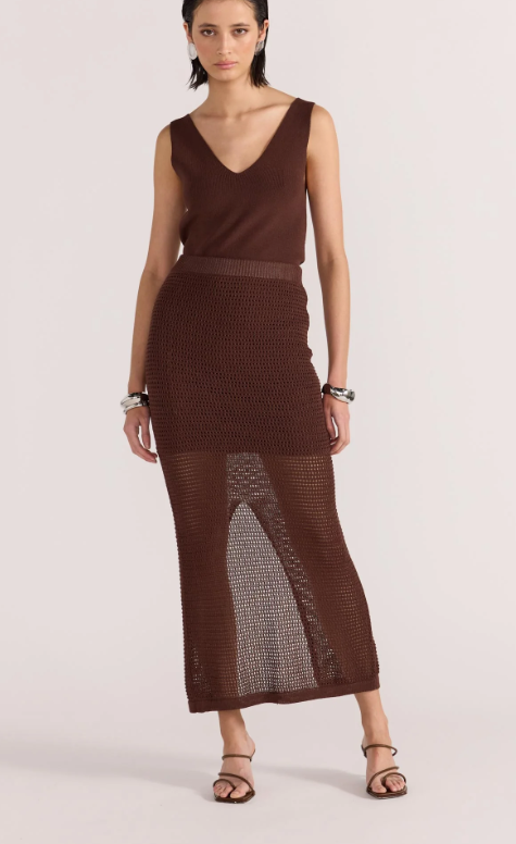 Portico Crochet Polo Skirt