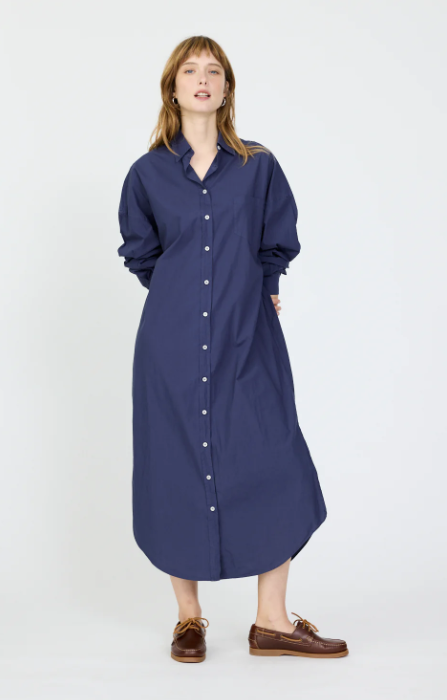 Chiara Maxi dress in Navy