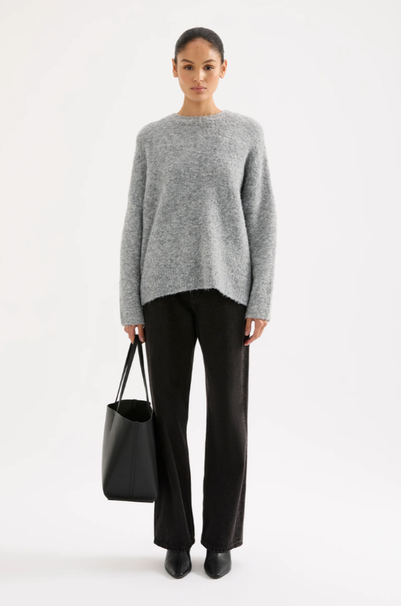 Elias Knit in Charcoal