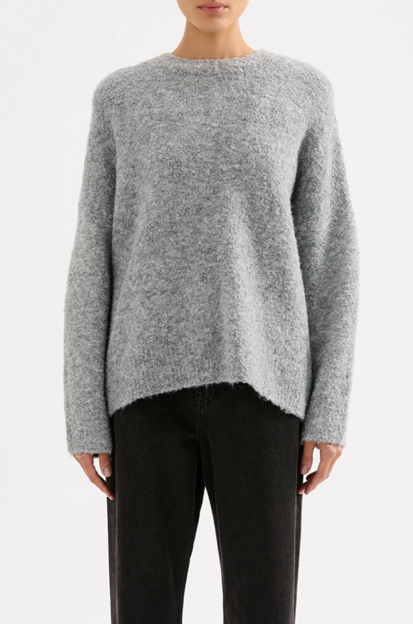 Elias Knit in Charcoal