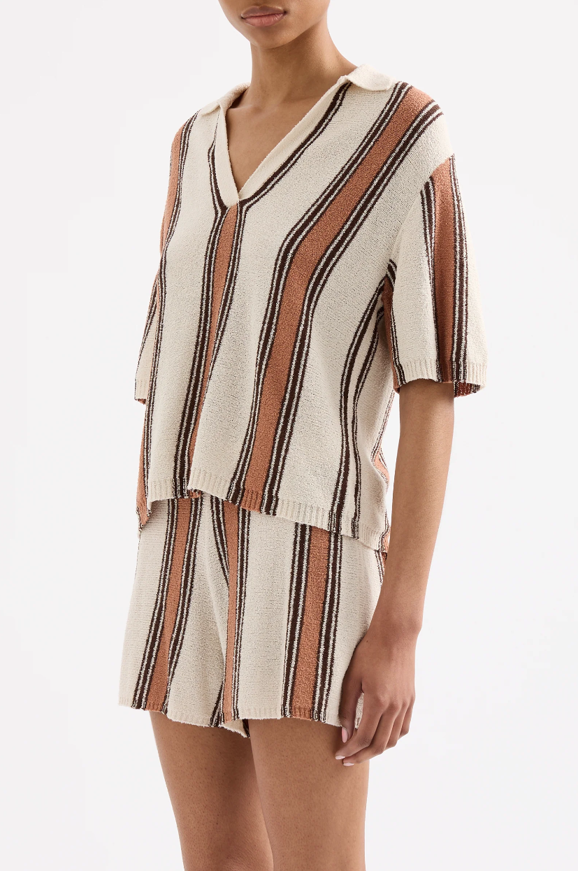 Manuka Stripe Oda Knit