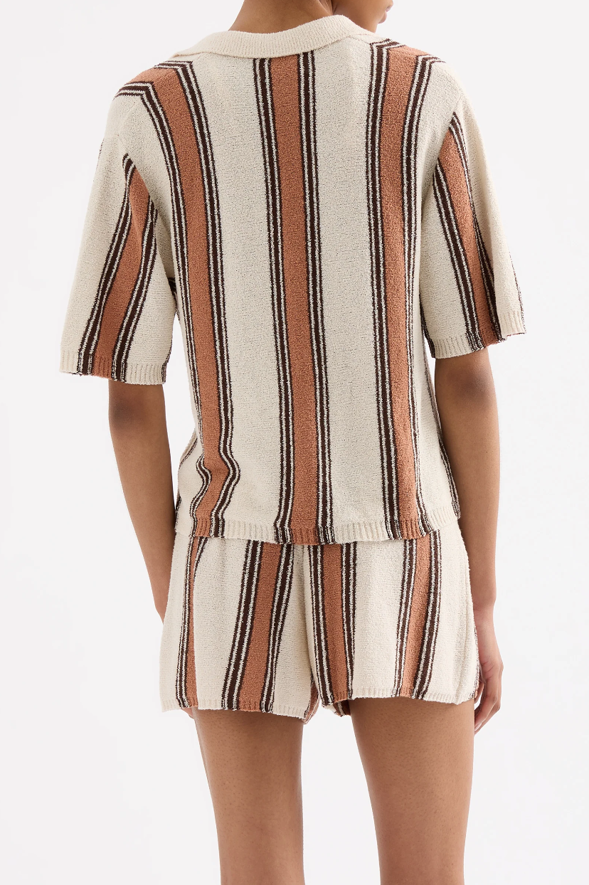 Manuka Stripe Oda Knit