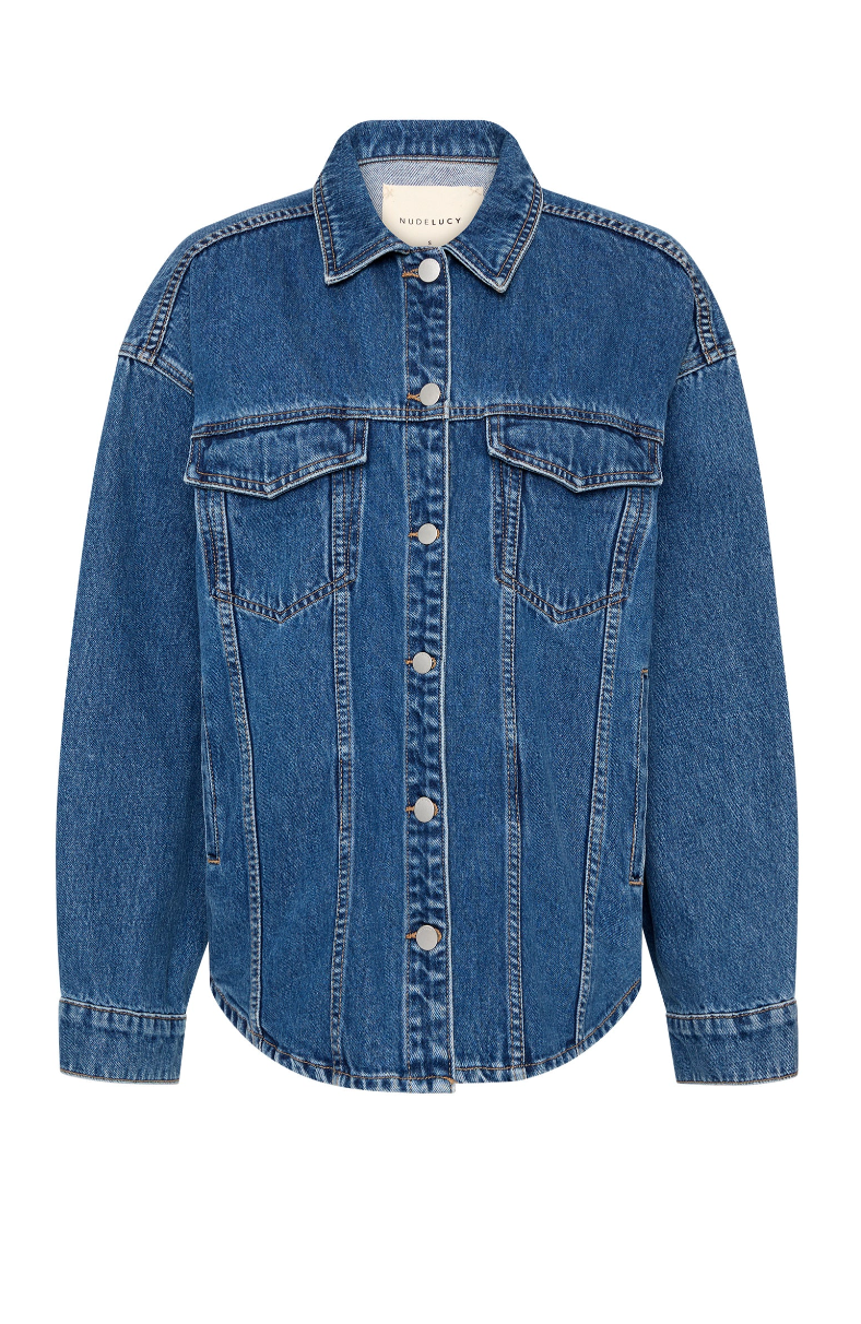 Nude Lucy Organic Denim Jacket Momera Goondiwindi 