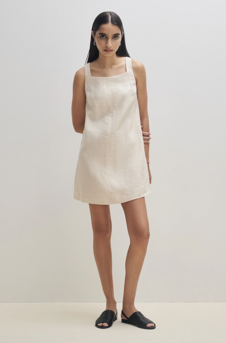 Eden Linen Mini Dress