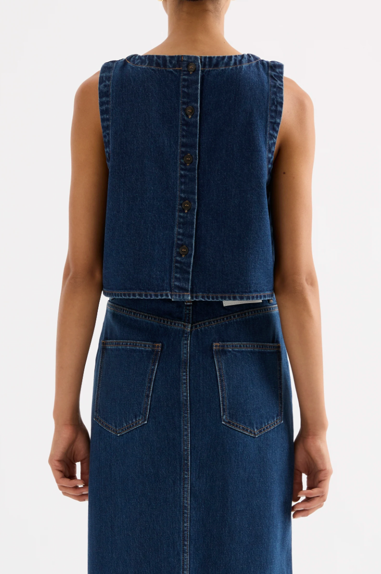 Sia Denim Top