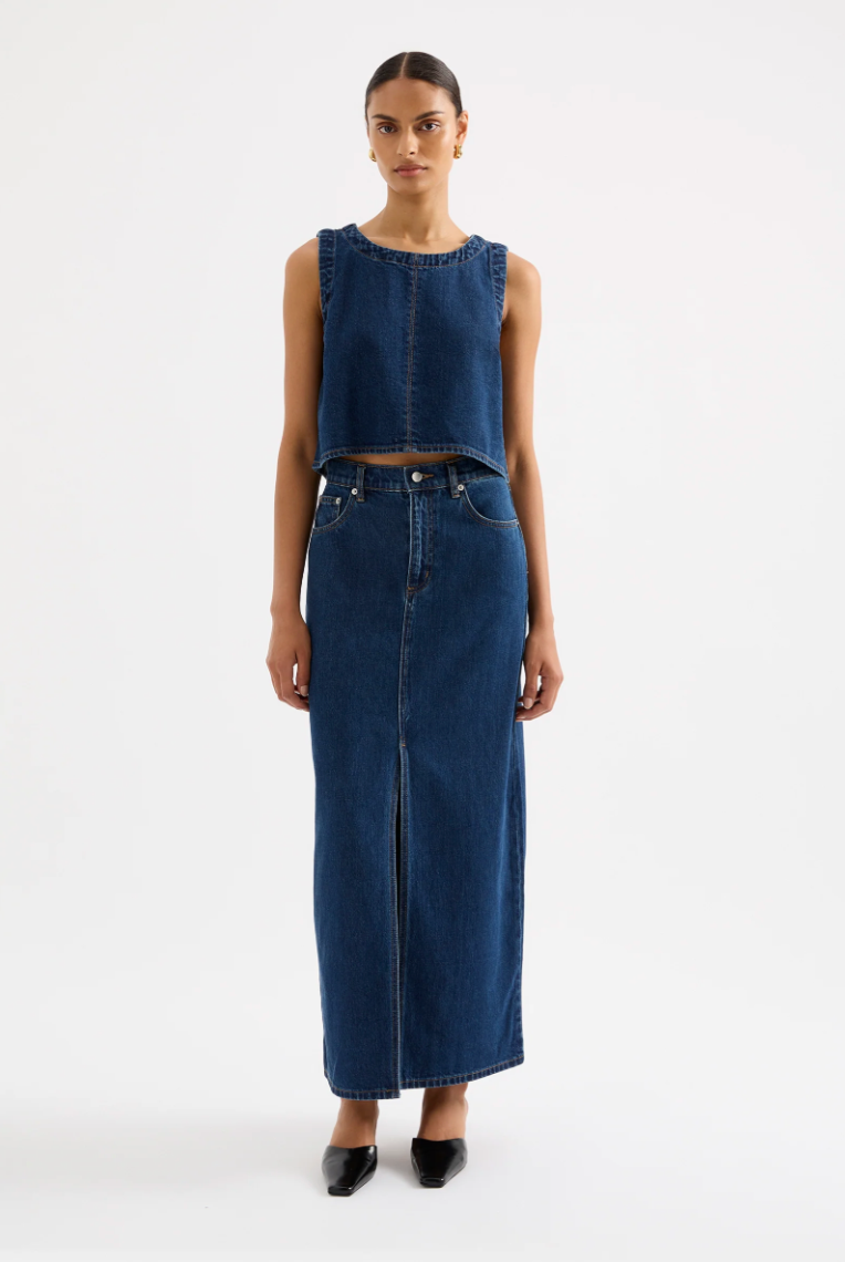 Sia Denim Top