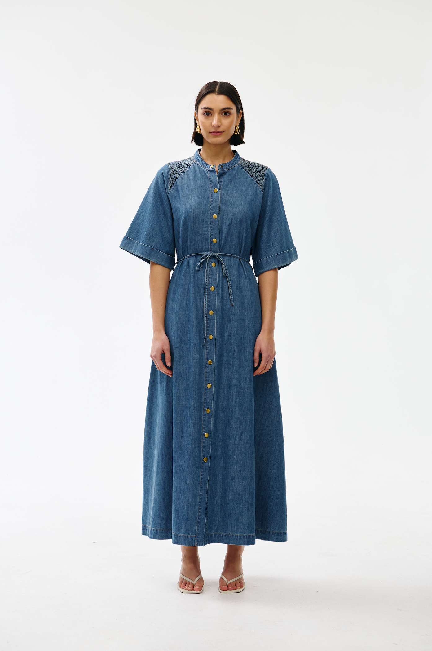 Gigi Dress in Denim