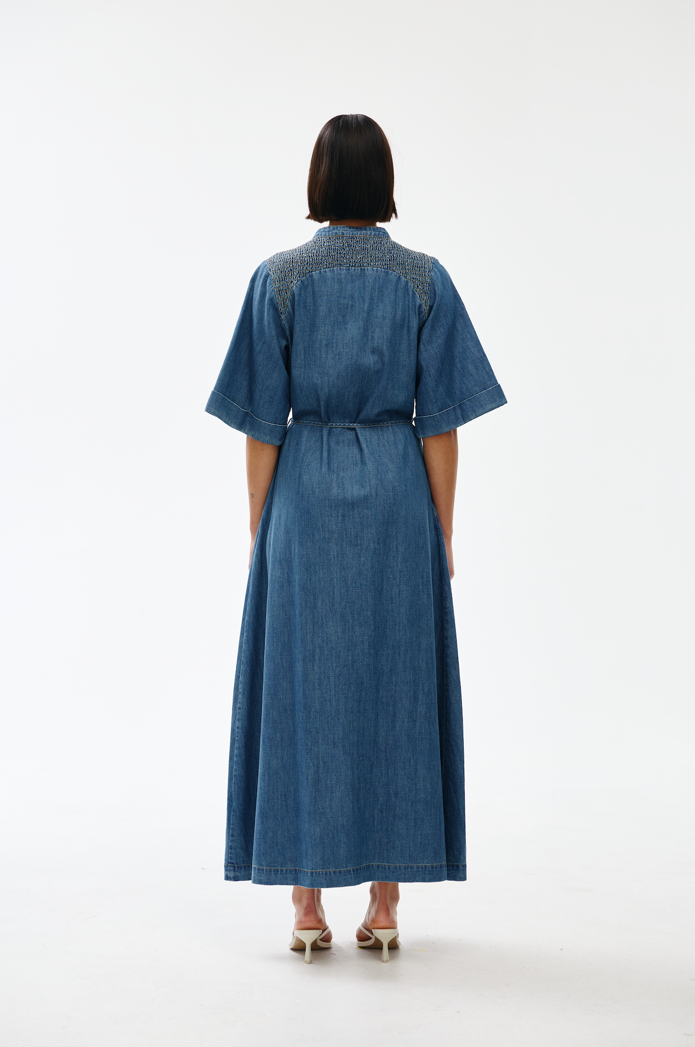 Gigi Dress in Denim
