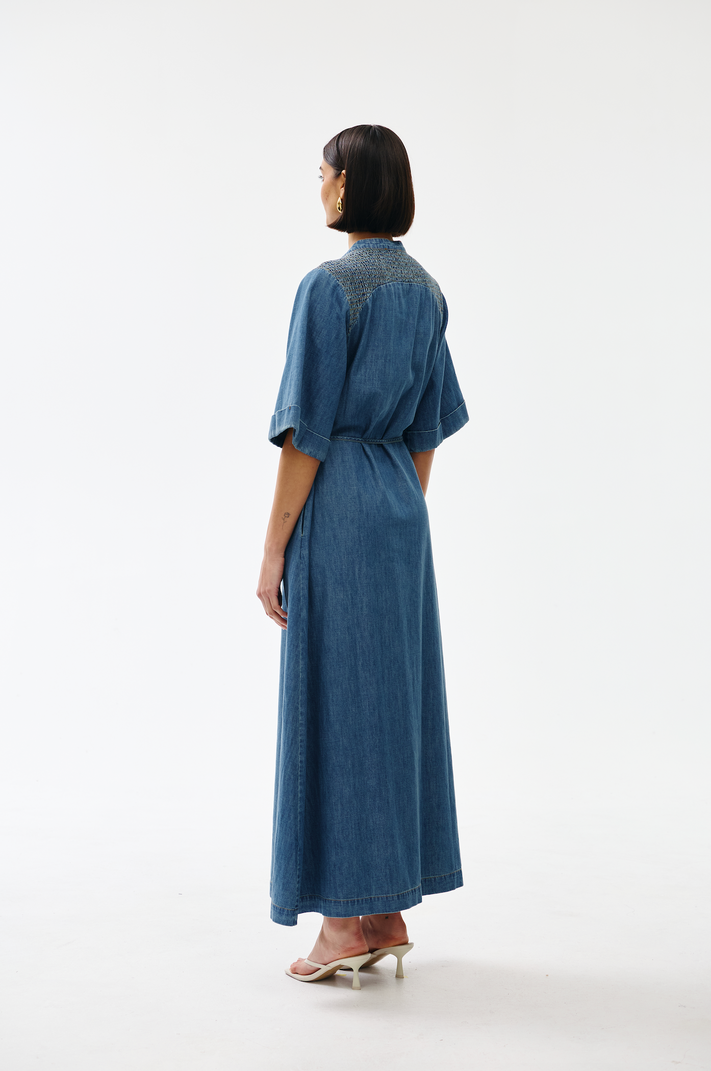 Gigi Dress in Denim