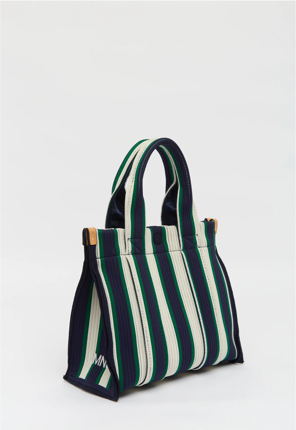 Rialto - Small Tote Bag in Navy / Verde