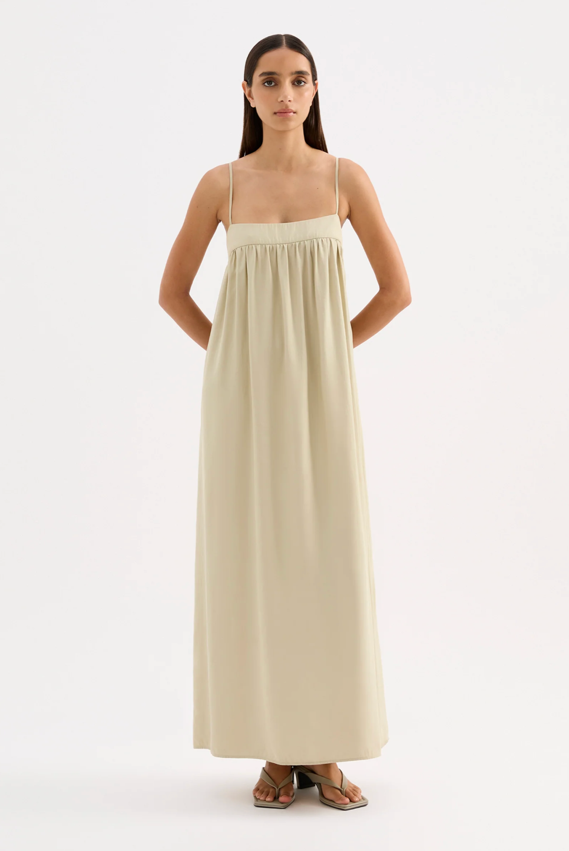 Sienna Maxi Dress in Artichoke